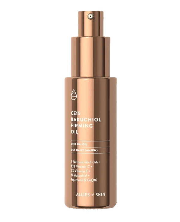 Allies of Skin - Масло для лица с бакучиолом CE15 Bakuchiol Firming Oil 30 мл