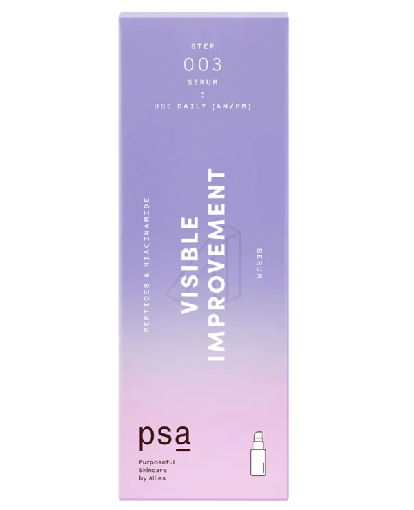 PSA Сыворотка с пептидами и ниацинамидом | VISIBLE IMPROVEMENT PEPTIDES & NIACINAMIDE SERUM_box