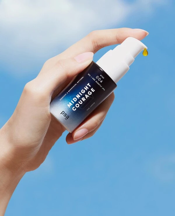 PSA Ночное масло с ретинолом | Midnight Courage Rosehip and Bakuchiol Retinol Night Oil Ночное масло с ретинолом