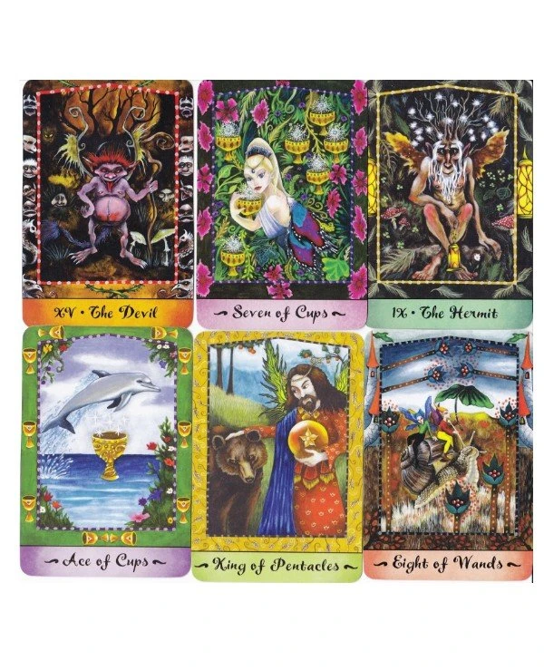 US Games Systems Tarot Таро Фей (Таро Фэйри) | Faerie Tarot фото 2, цена, купить