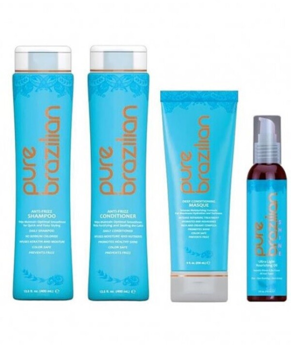 Pure Brazilian - Keratin Home Care Kit med 3+Ultra Light 