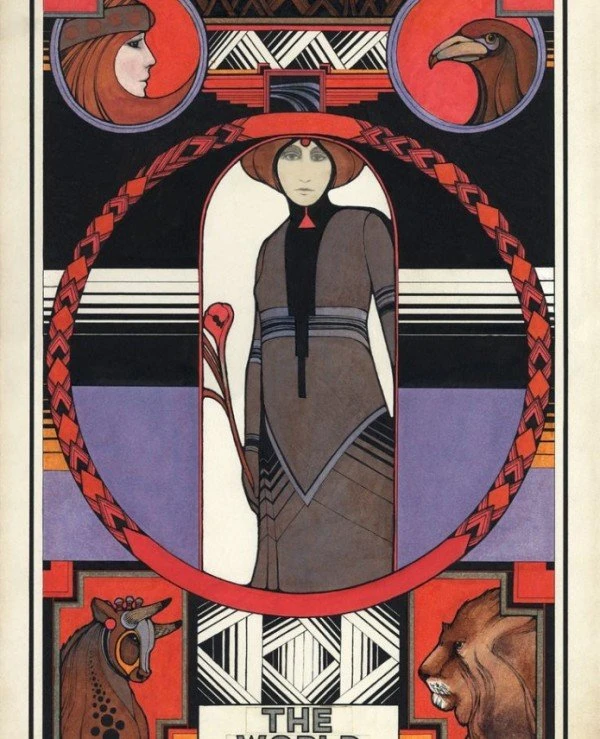 US Games Systems Tarot Таро Аквариан (в жестяной коробке) | Aquarian Tarot фото 3, цена, купить