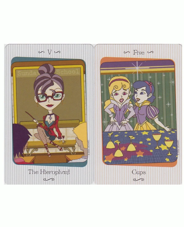 US Games Systems Tarot - Таро Ванессы (в жестяной коробке) Vanessa Tarot  back