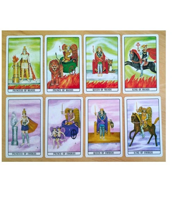 US Games Systems Tarot - Таро Золотой Зари Golden Dawn Tarot  back