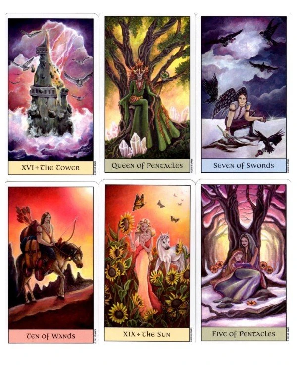 US Games Systems Tarot Таро Кристального Видения | Crystal Visions Tarot фото 5, цена, купить