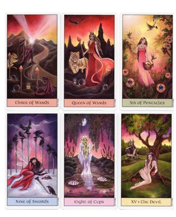 US Games Systems Tarot Таро Кристального Видения | Crystal Visions Tarot фото 4, цена, купить
