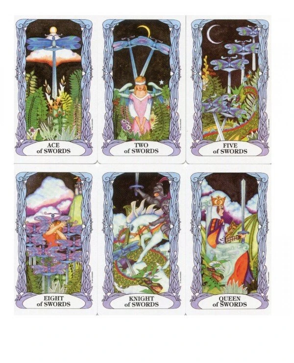US Games Systems Tarot Таро Лунного Сада | Tarot of a Moon Garden фото 4, цена, купить