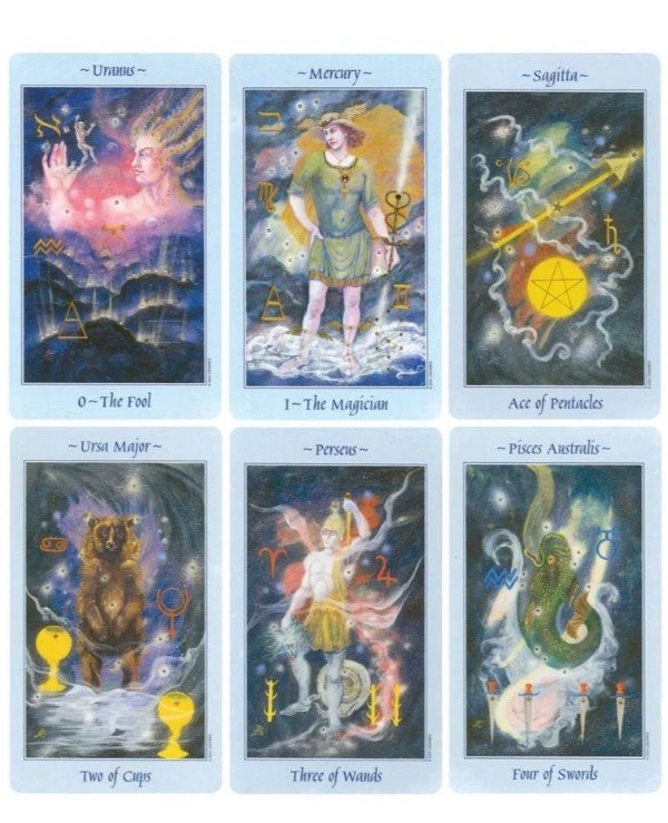 US Games Systems Tarot - Таро Небесное Celestial Tarot  back