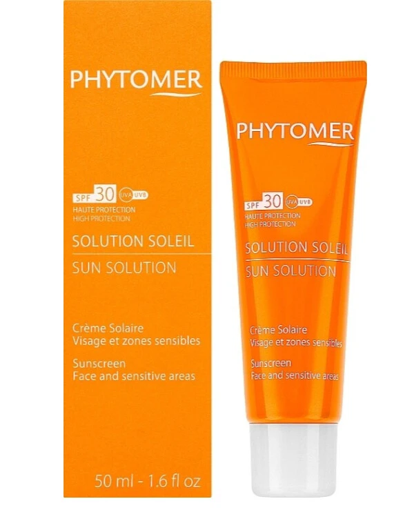 Phytomer - Солнцезащитный крем для лица и чувствительных зон Protective Sun Cream Sunscreen SPF30 50 мл back