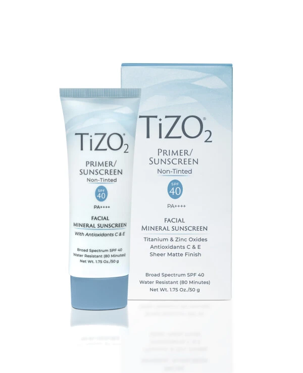 Tizo Sunscreen/primer without tint | TiZO2 Facial Primer Sunscreen Non-tinted SPF 40