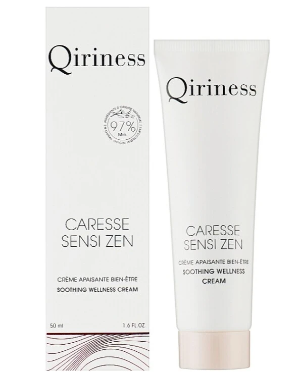 Qiriness - Успокаивающий и восстанавливающий крем для лица Caresse Sensi Zen Soothing Wellness Cream 50 мл back