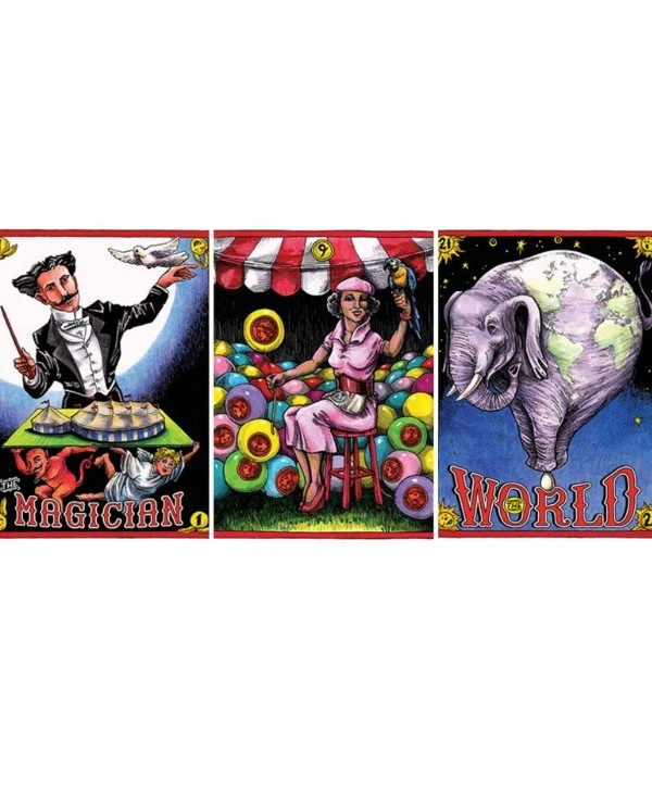 US Games Systems Tarot Таро Великий Цирк и Интермедия | Le Grande Circus & Sideshow Tarot фото 3, цена, купить