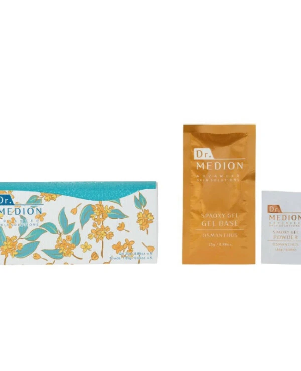 Dr.Medion Набор гель-масок из CO2 для сияния кожи | SpaOxy Gel Mask Osmanthus Limited Edition Набор гель-масок из CO2 для сияния кожи