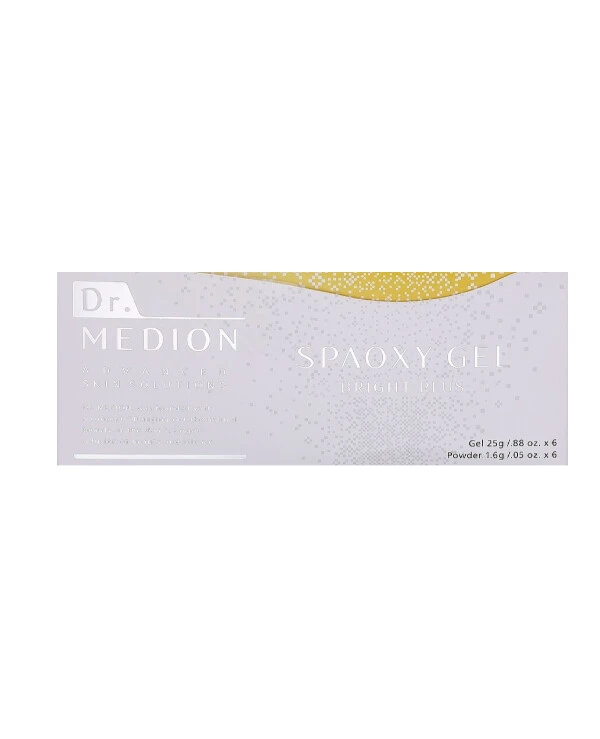 Dr.Medion - Гель-маска для лица BRIGHTENING SPA OXY CO2 gel mask 6 шт