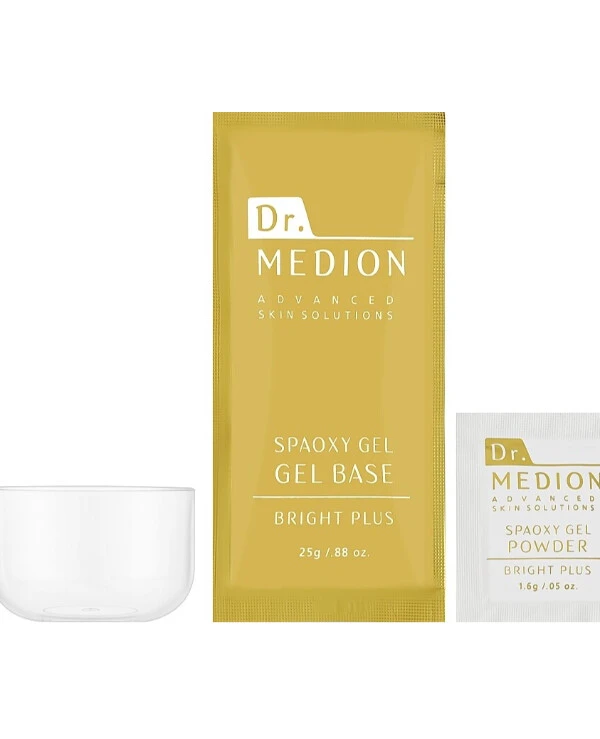 Dr.Medion Гель-маска для лица | SPAOXY GEL BRIGHT Лімітована серія карбокситерапії на 6 процедур