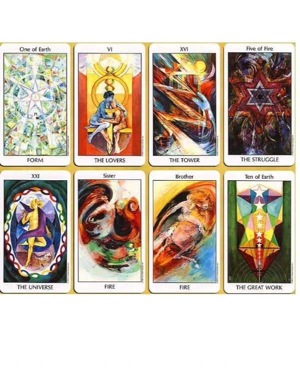 US Games Systems Tarot - Таро Духа Tarot of the Spirit  back