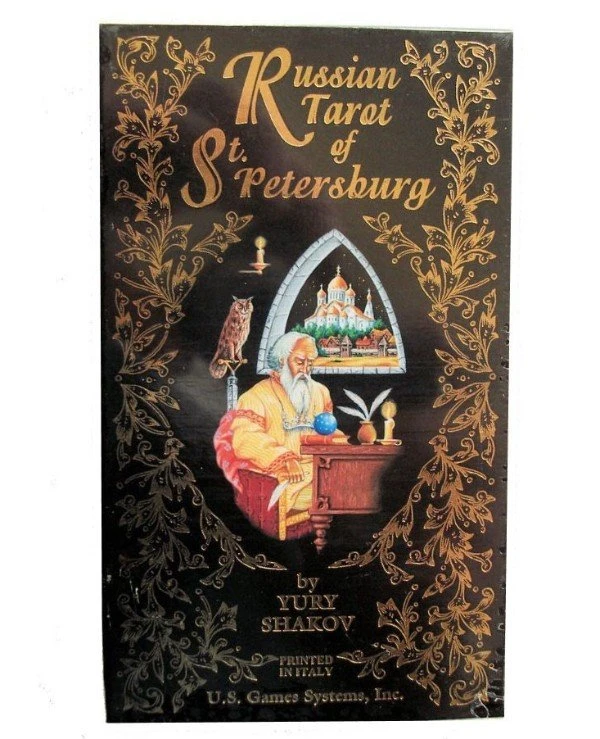 US Games Systems Tarot - Русское Таро Санкт-Петербурга Russian Tarot of St. Petersburg 