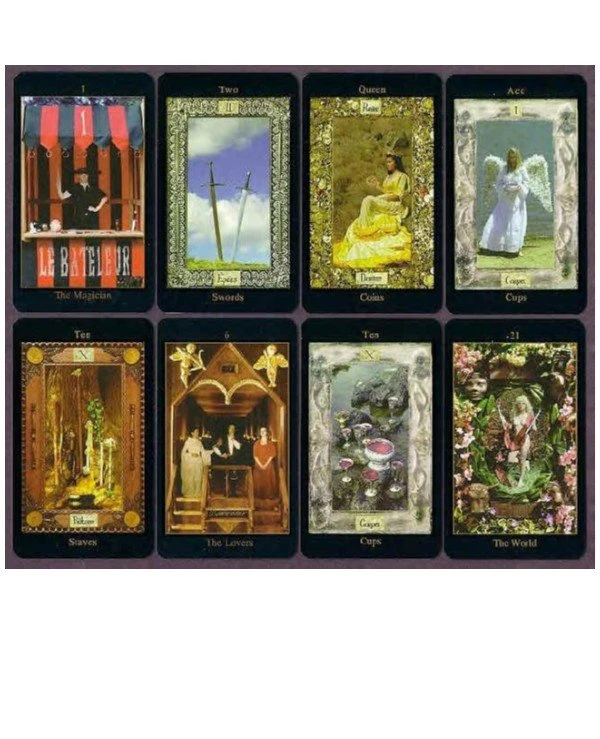 US Games Systems Tarot - Tarot Visions Vision Tarot  back