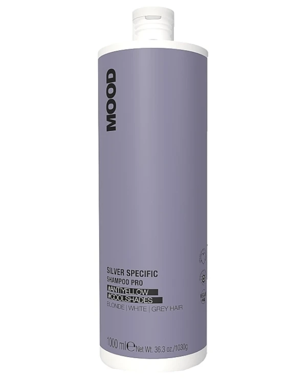 Mood Silver Blueberry Shampoo | Silver Specific Shampoo Shampoo that neutralizes yellowness 1000