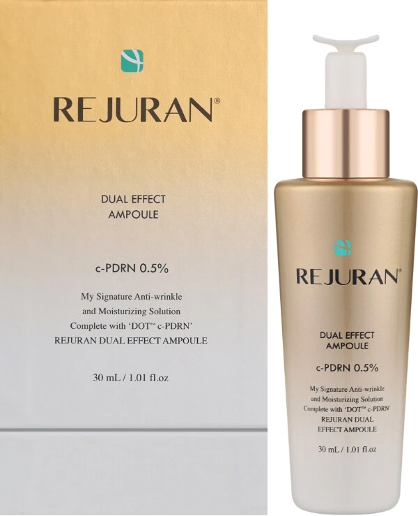 Rejuran Омолаживающая сыворотка с двойным эффектом | Rejuran Healer Dual Effect Ampoule – сыворотка мгновенного действия для увлажнения и омоложения кожи box