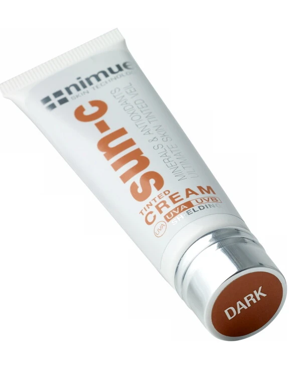 Nimue Солнцезащитный крем с тональным эффектом | Nimue_50ml_Sun-C-Tinted_Dark