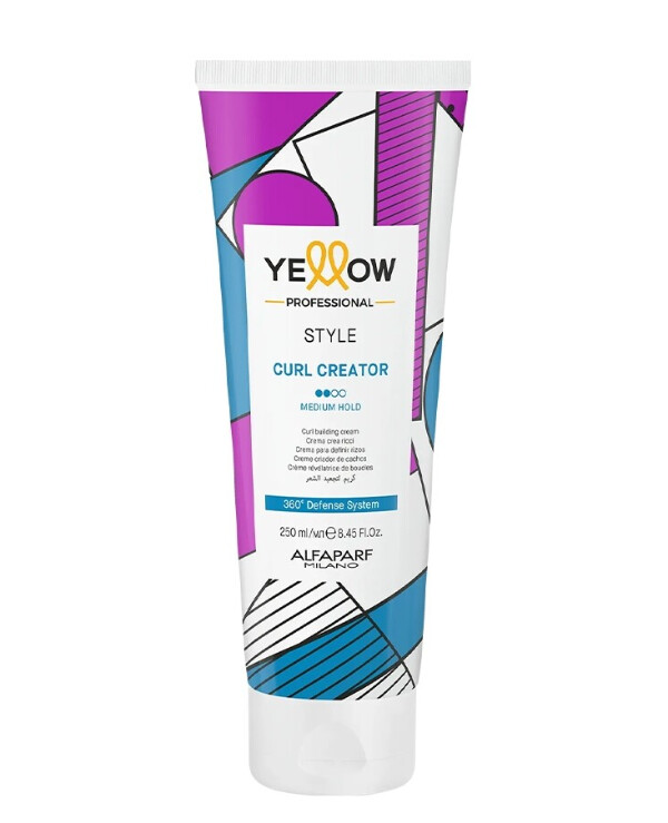 Yellow - Curl Defining Cream Style Curl Creator 250ml