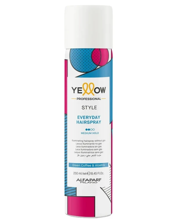 Yellow - Лак для волос без газа Style Everyday Hairspray 250 мл