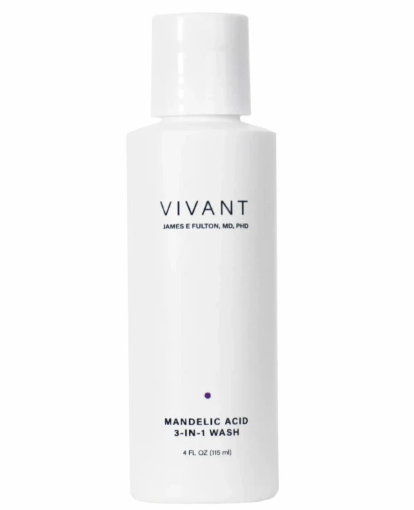 Vivant Skin Care - Средство для умывания 3 в 1 с миндальной кислотой Mandelic Acid 3-in-1 Wash 118 мл