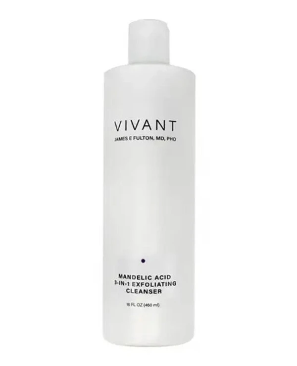 Vivant Skin Care Отшелушивающее очищающее средство с миндальной кислотой | Vivant Mandelic Acid 3-in-1 Exfoliating Cleanser 460 мл