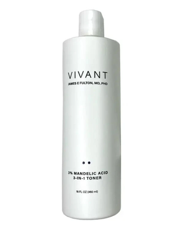 Vivant Skin Care Тоник с 3% миндальной кислотой | Тоник с 3% миндальной кислотой Mandelic Acid 3-in-1 Toner Vivant Skin care 460мл