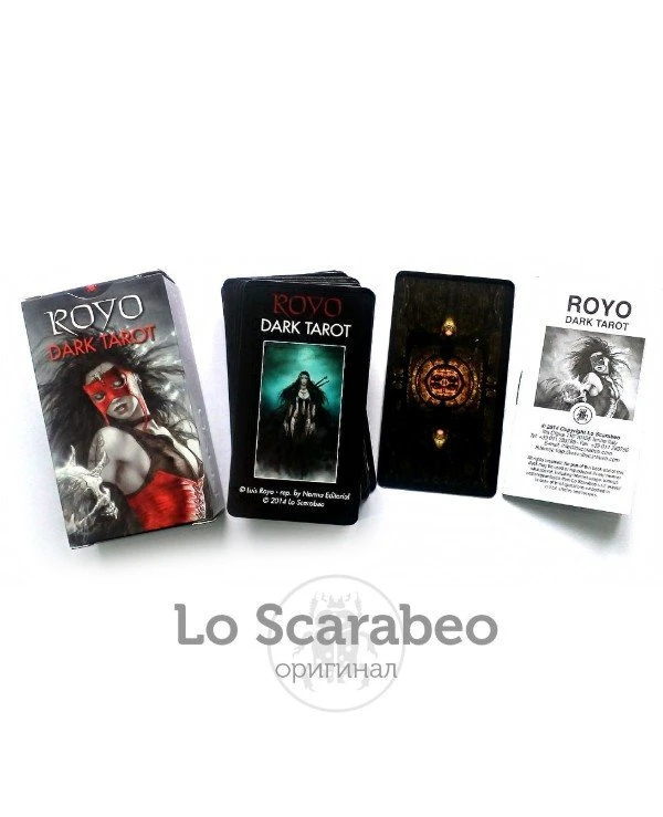 Lo Scarabeo Tarot Dark Taro Royo Mini | Dark Taro Royo Mini 3