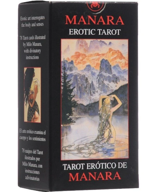 Lo Scarabeo Tarot - Таро Манара мини Manara tarot mini 