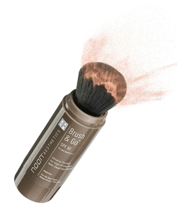 NOON Aesthetics Натуральная минеральная пудра SPF-50 для всех типов кожи | Натуральная минеральная пудра для всех типов кожи