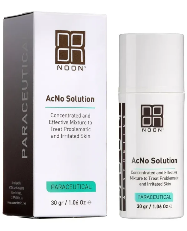 NOON Aesthetics Концентрированный комплекс для ухода за проблемной кожей | NOON AcNo Solution – Концентрированный комплекс для ухода за проблемной кожей коробка