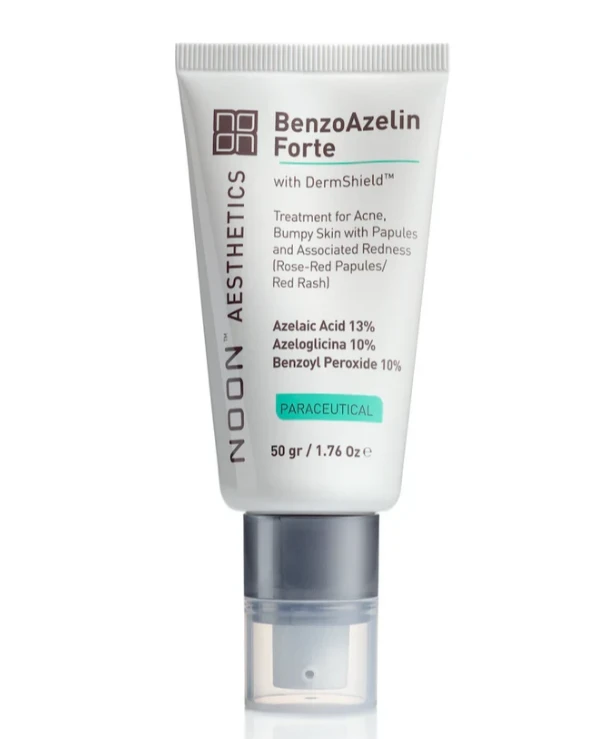 NOON Aesthetics - Средство для проблемной кожи с пероксидом бензоила BenzoAzelin Forte 50 мл
