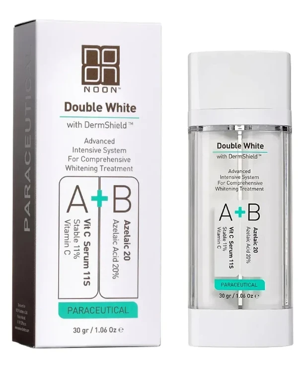 NOON Aesthetics Complex skin whitening system with azelaic acid | NOON Double White Complex Skin Whitening System with Azelaic Acid