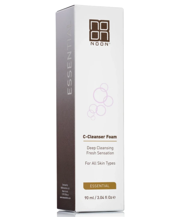 NOON Aesthetics Deep Cleansing Foam with Vitamin C | C-Cleanser Foam with Vitamin C from Noon Aesthetics
