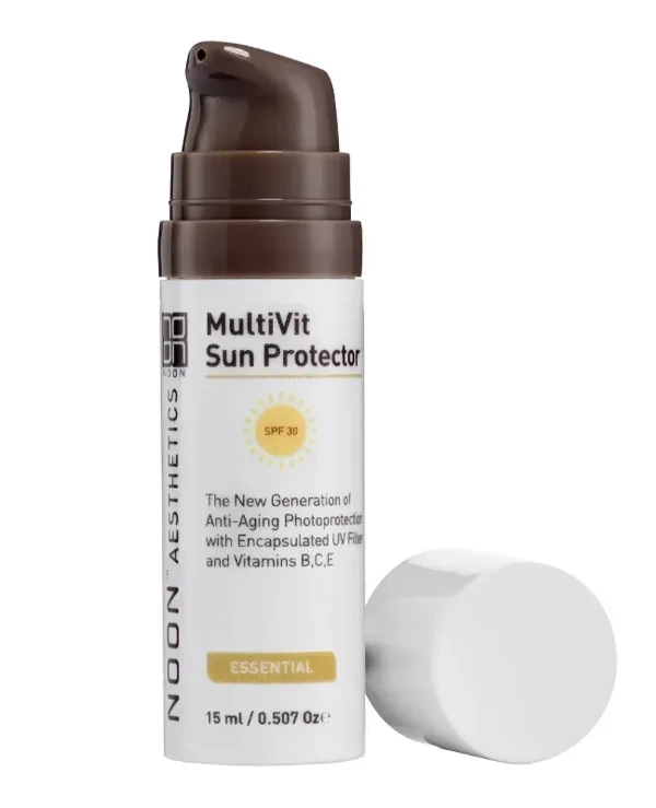 NOON Aesthetics Мультивитаминный солнцезащитный крем SPF 30 | Мультивитаминный солнцезащитный крем SPF 30 MultiVit Sun Protector 15