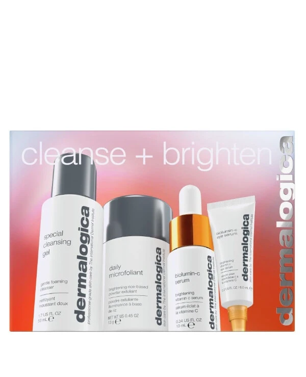 Dermalogica - Тревел-набор для очищения и сияния кожи Cleanse + Brighten Kit 