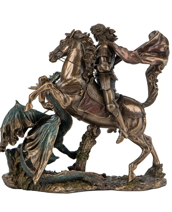 Veronese Figurine "St. George the Victorious", 25 cm (78223A4) | Veronese Saint George the Victorious, 25 cm (78223A4)