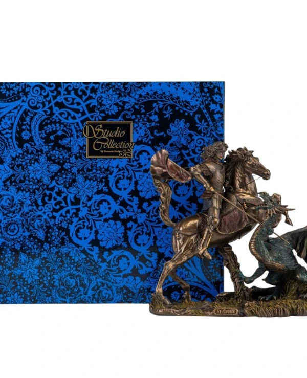 Veronese Figurine "St. George the Victorious", 25 cm (78223A4) | Veronese Statuette Saint George the Victorious (78223A4)