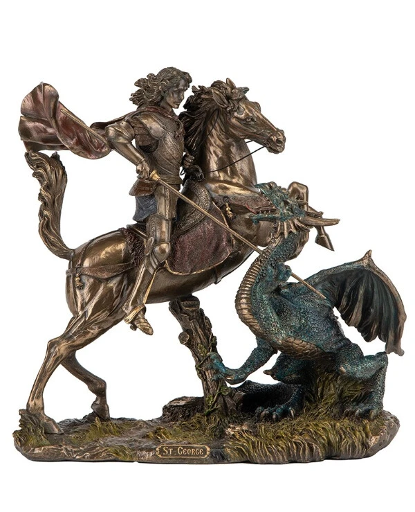 Veronese - Figurine "St. George the Victorious", 25 cm (78223A4)  Bronze