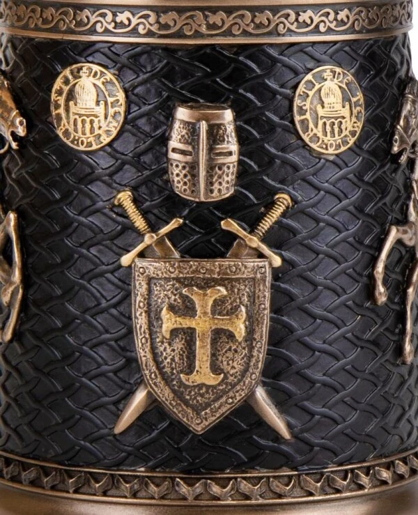 Veronese Beer glass Viking battle, 600 ml, 15 cm (77659A4) | Veronese Beer glass Battle of the Vikings, 600 ml