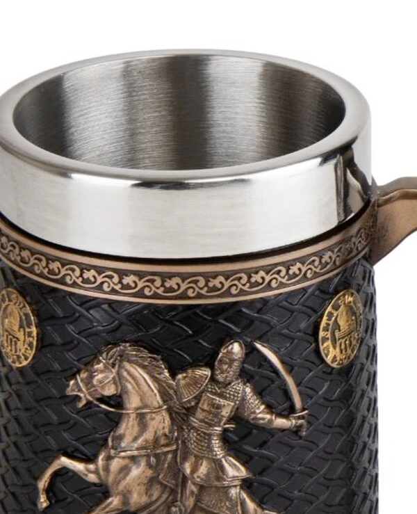 Veronese Beer glass Viking battle, 600 ml, 15 cm (77659A4) | Veronese Beer glass Viking battle, 600 ml, (77659A4)