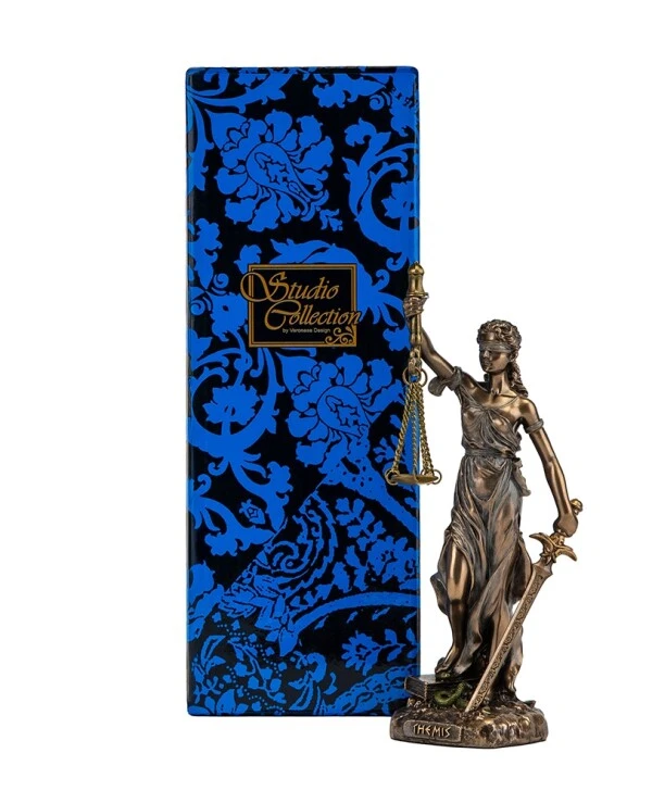 Veronese Статуетка Феміда Богиня Правосуддя, 16 см (78123A4) | Veronese Статуетка Феміда Богиня Правосуддя, 16см 78123A4