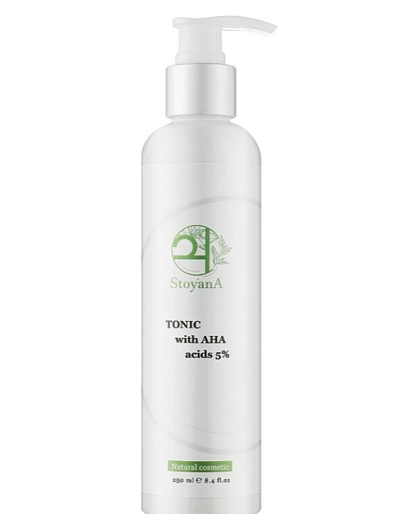 StoyanA - Тоник с AHA-кислотами 5% Tonic With AHA Acids 5% 250 мл