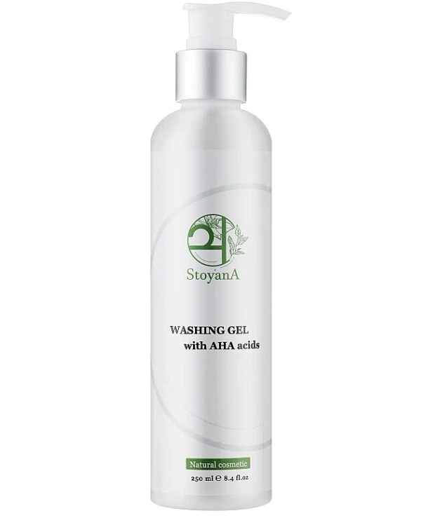 StoyanA - Гель для умывания с AHA-кислотами Washing gel with AHA acids 150 мл