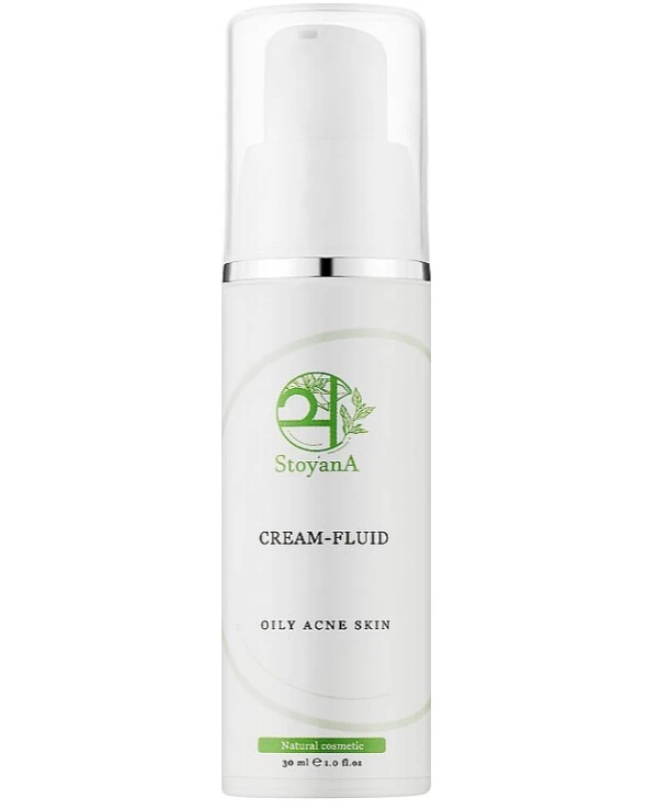 StoyanA - Крем-флюид с активом BixActiv для жирной, комбинированной кожи с акне Cream-fluid oily acne skin 30 мл