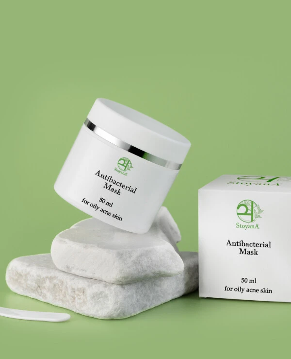 StoyanA Антибактериальная маска для жирной, комбинированной кожи с акне | StoyanA Antibacterial mask oily acne skin Антибактериальная маска для жирной, комбинированной кожи с акне