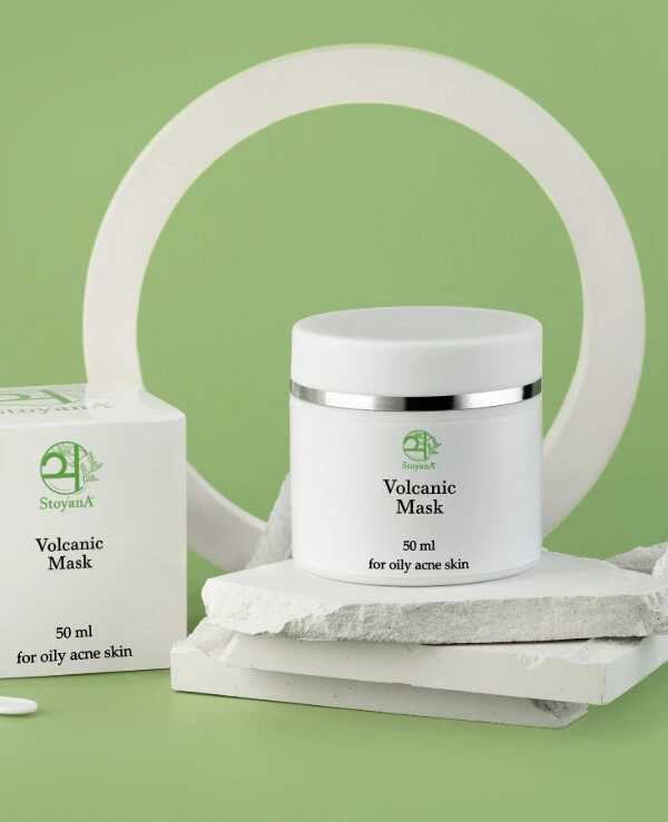 StoyanA Маска на основе вулканического пепла для глубокого очищения пор | StoyanA Volcanic mask oily skin pores Маска на основе вулканического пепла для глубокого очищения пор
